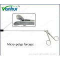 Instrumentos EN T Pinzas laringoscópicas para micro pólipos